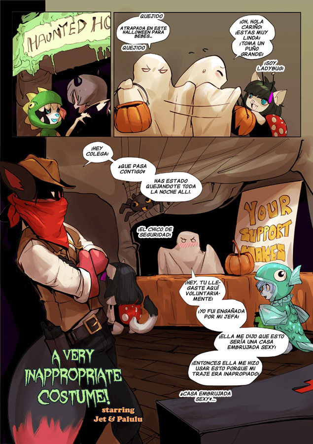 A Very Inappropriate Costume page 1 full