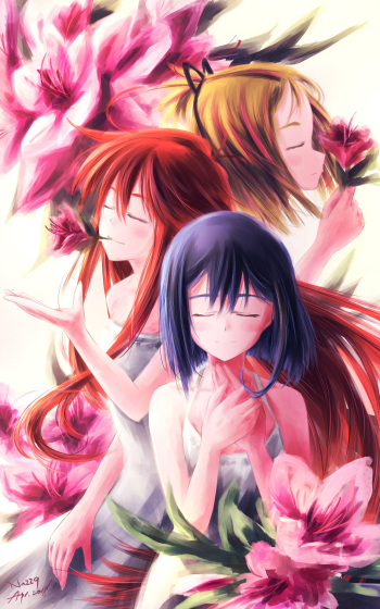 Flip Flappers Art cover