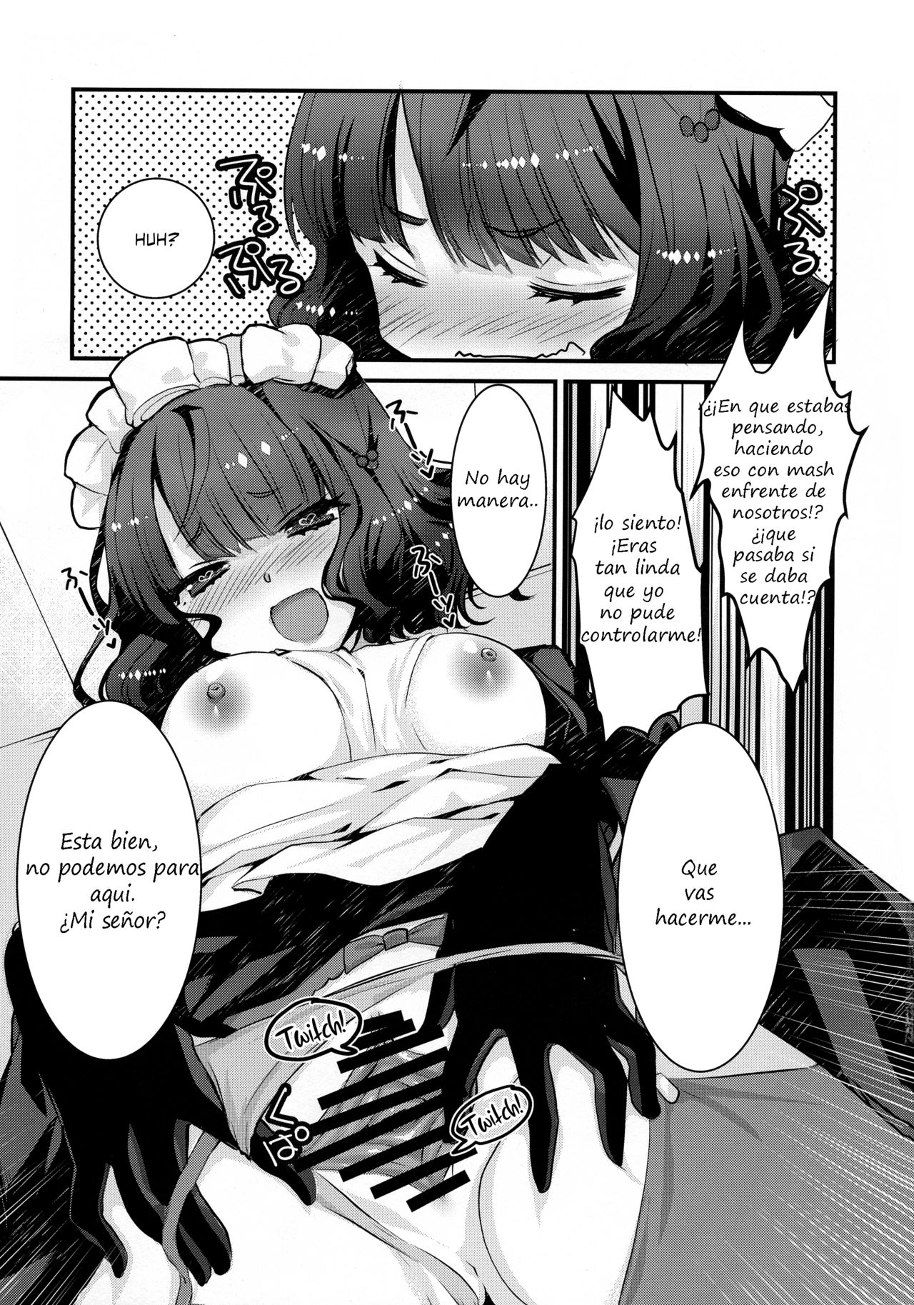 Maid Oui-san to Icha Love Sukebe Suru Hon | Mi sirvienta Oui-san y yo estamos calientes page 10 full