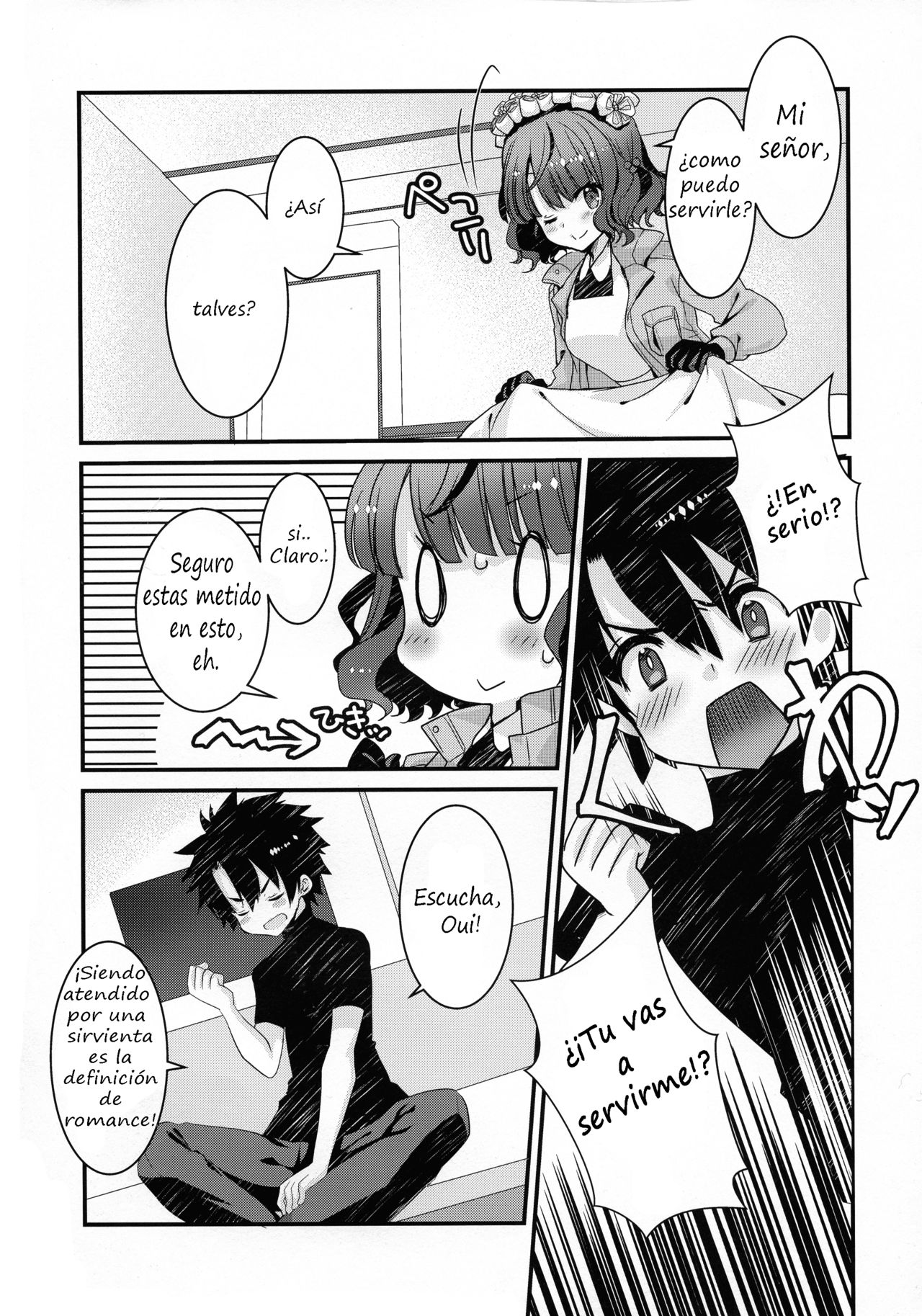 Maid Oui-san to Icha Love Sukebe Suru Hon | Mi sirvienta Oui-san y yo estamos calientes page 3 full