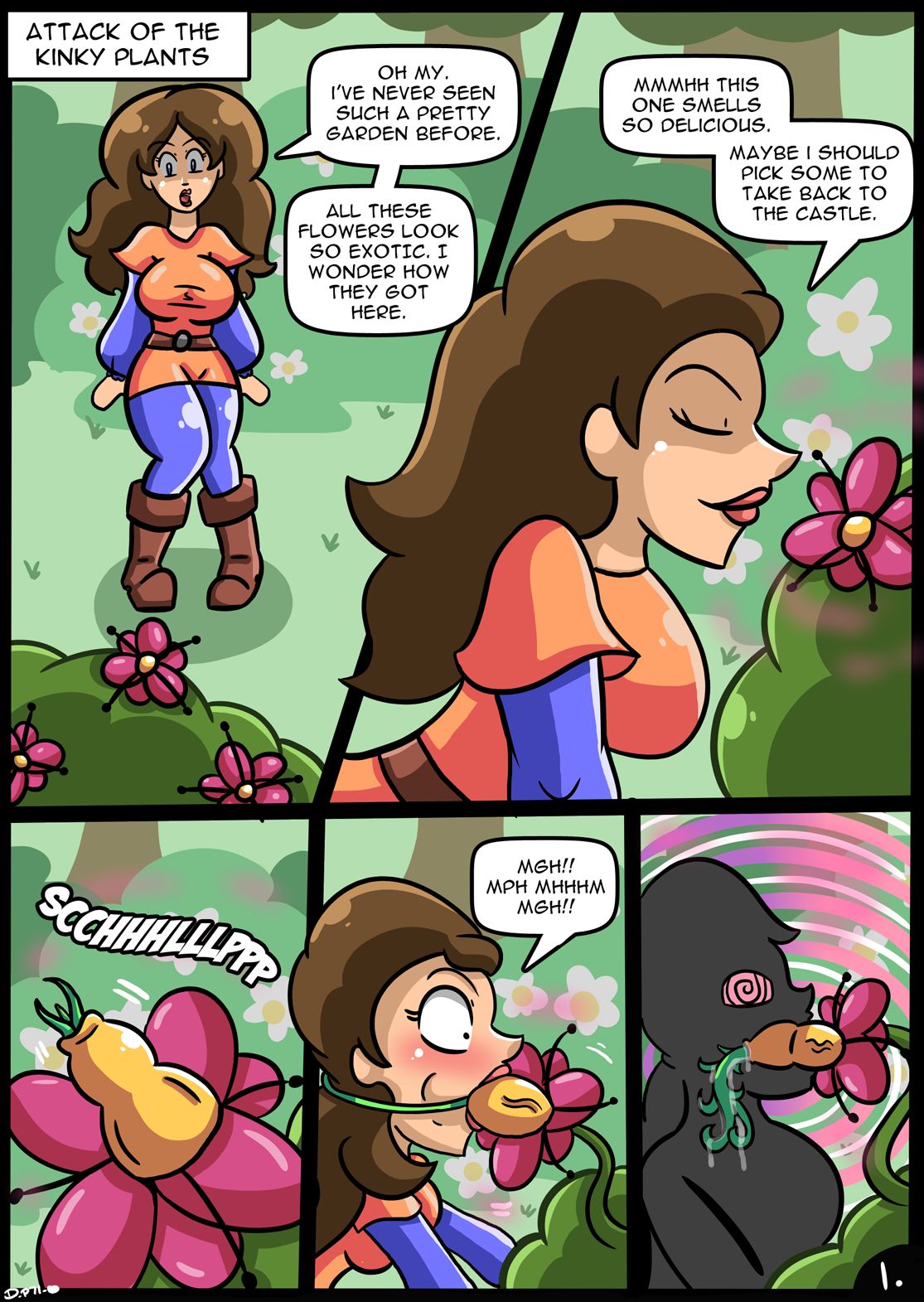 Attack of the Kinky Plants page 1 full
