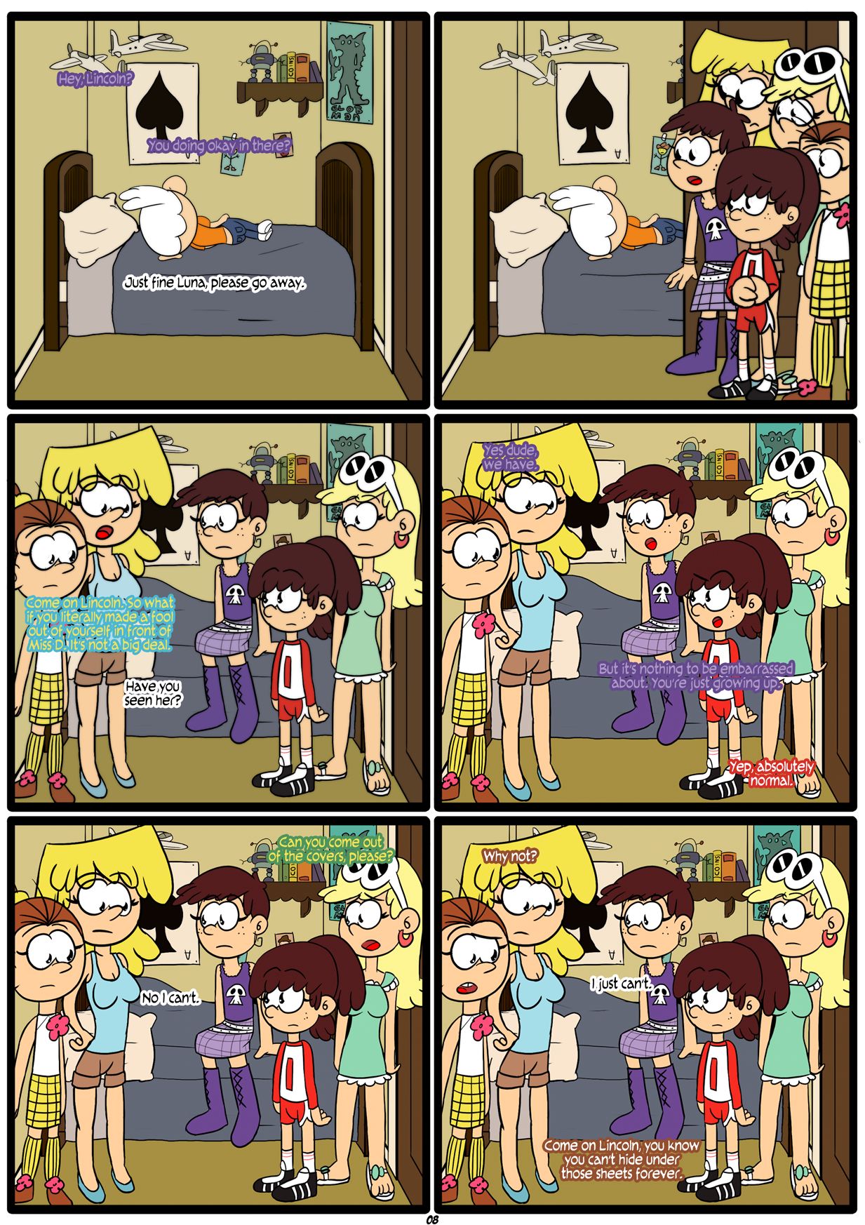 Help of Love page 8 full