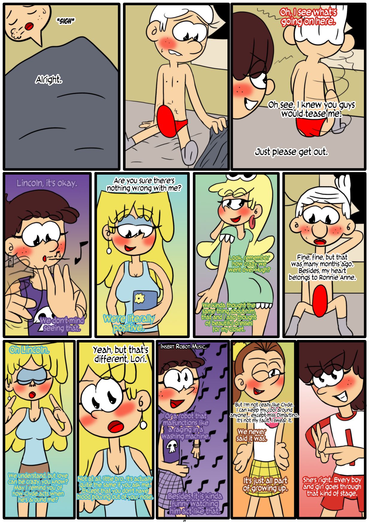 Help of Love page 9 full