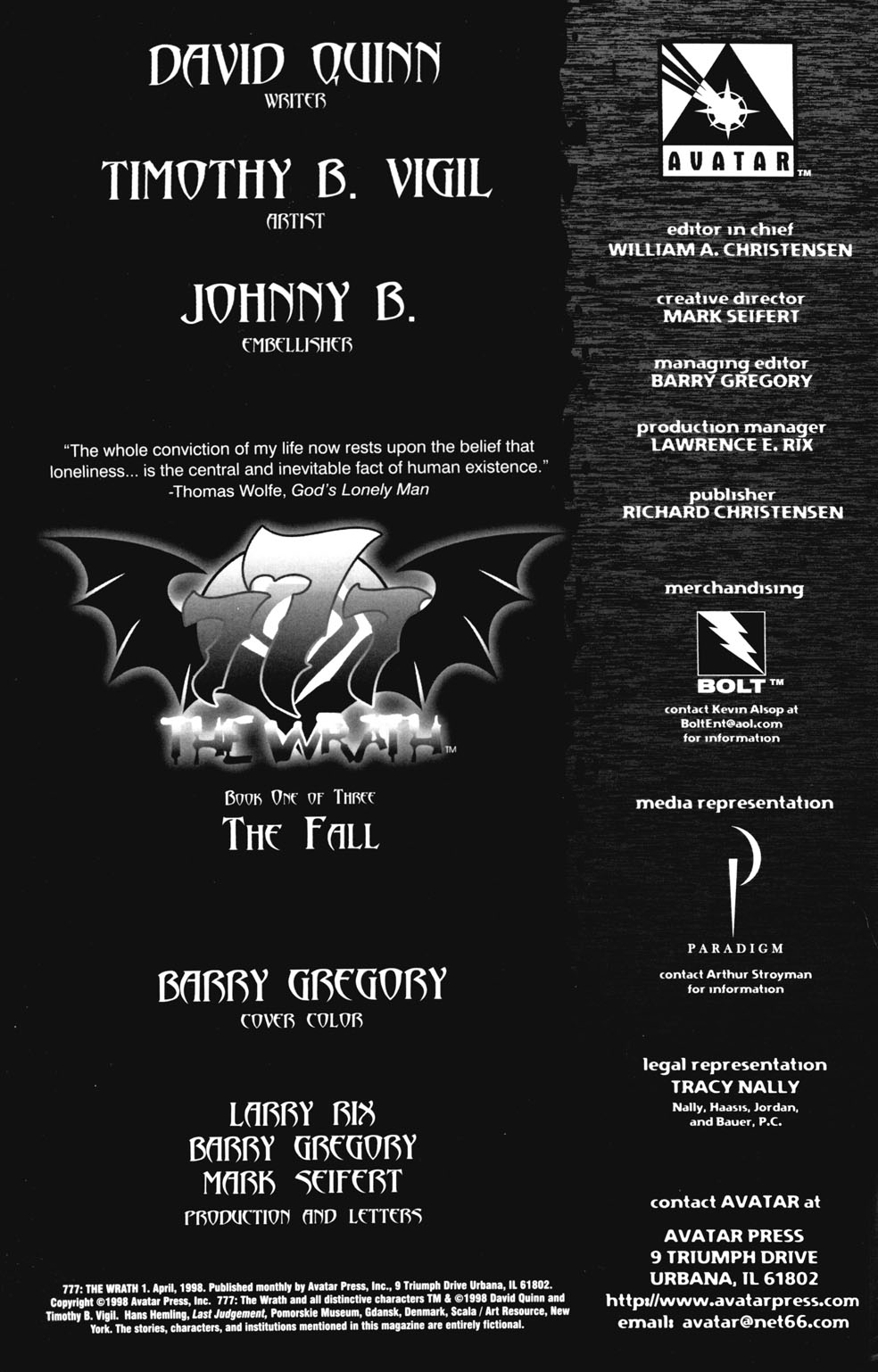 Faust 777 The Wrath 01 page 4 full