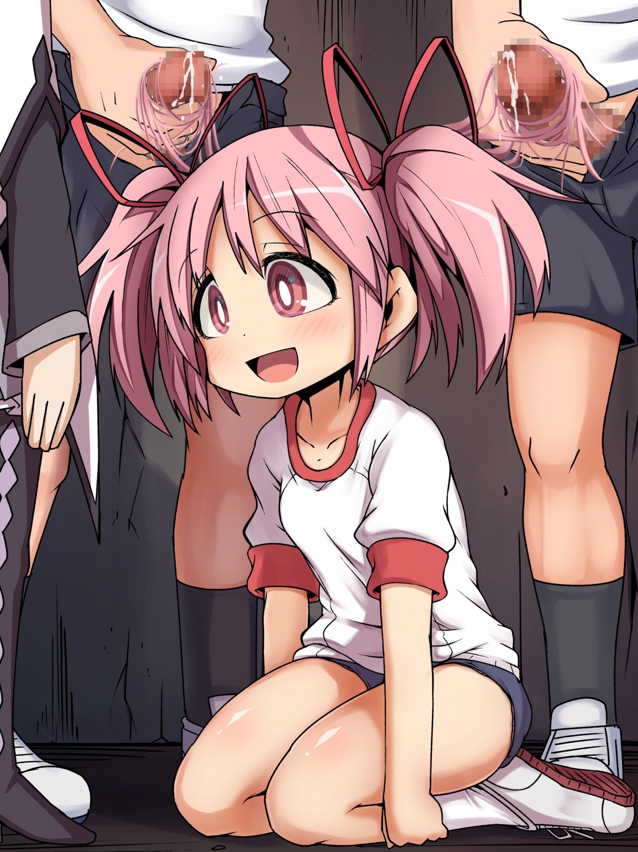 Dareka no Nazo no Chikara de Toki o Tomerarete Class no Minna ni Okazu ni Sareru Kaname Madoka page 5 full
