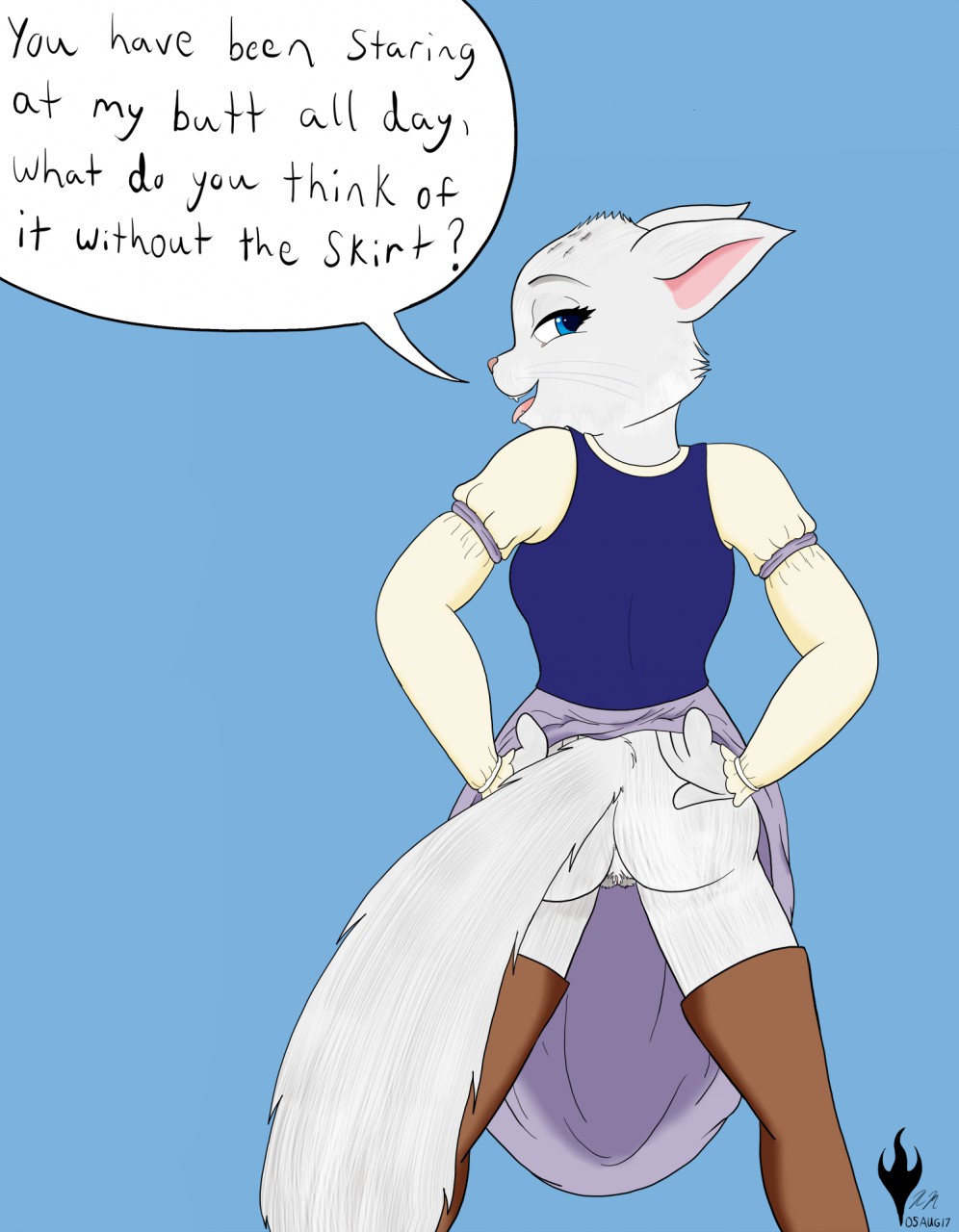 Dulcinea showing a little fur page 2 full