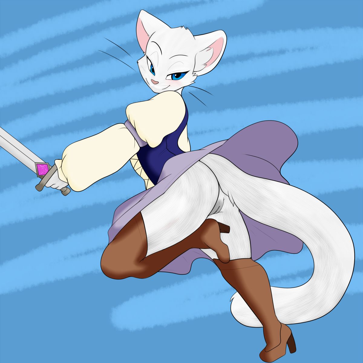 Dulcinea showing a little fur page 4 full