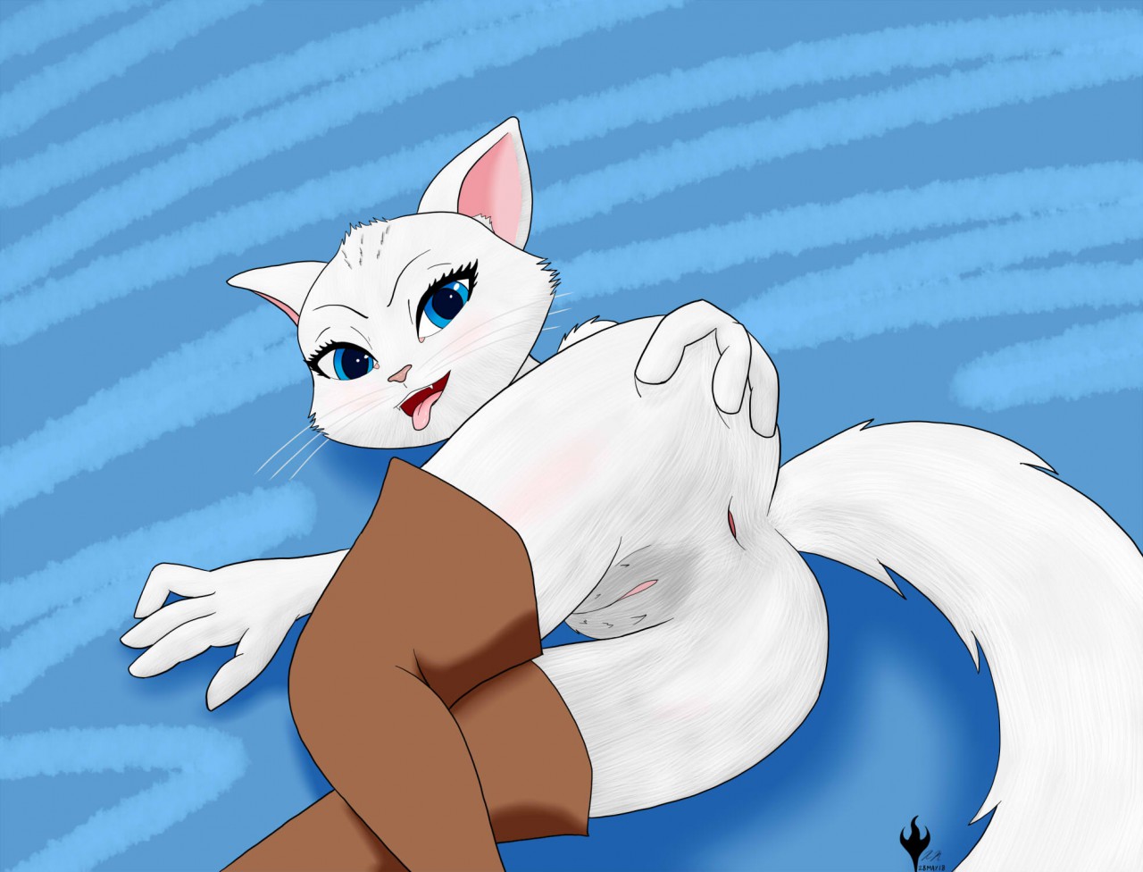 Dulcinea showing a little fur page 9 full