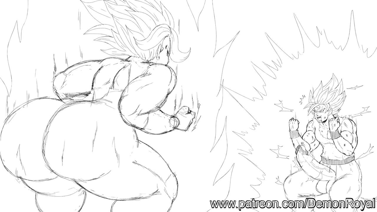 Goku vs Kale and Caulifla page 6 full