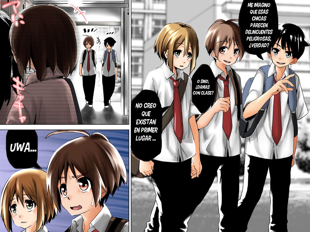 Our Female Senpais are Fiendish Slave Traders  PARTE1 español page 4 full