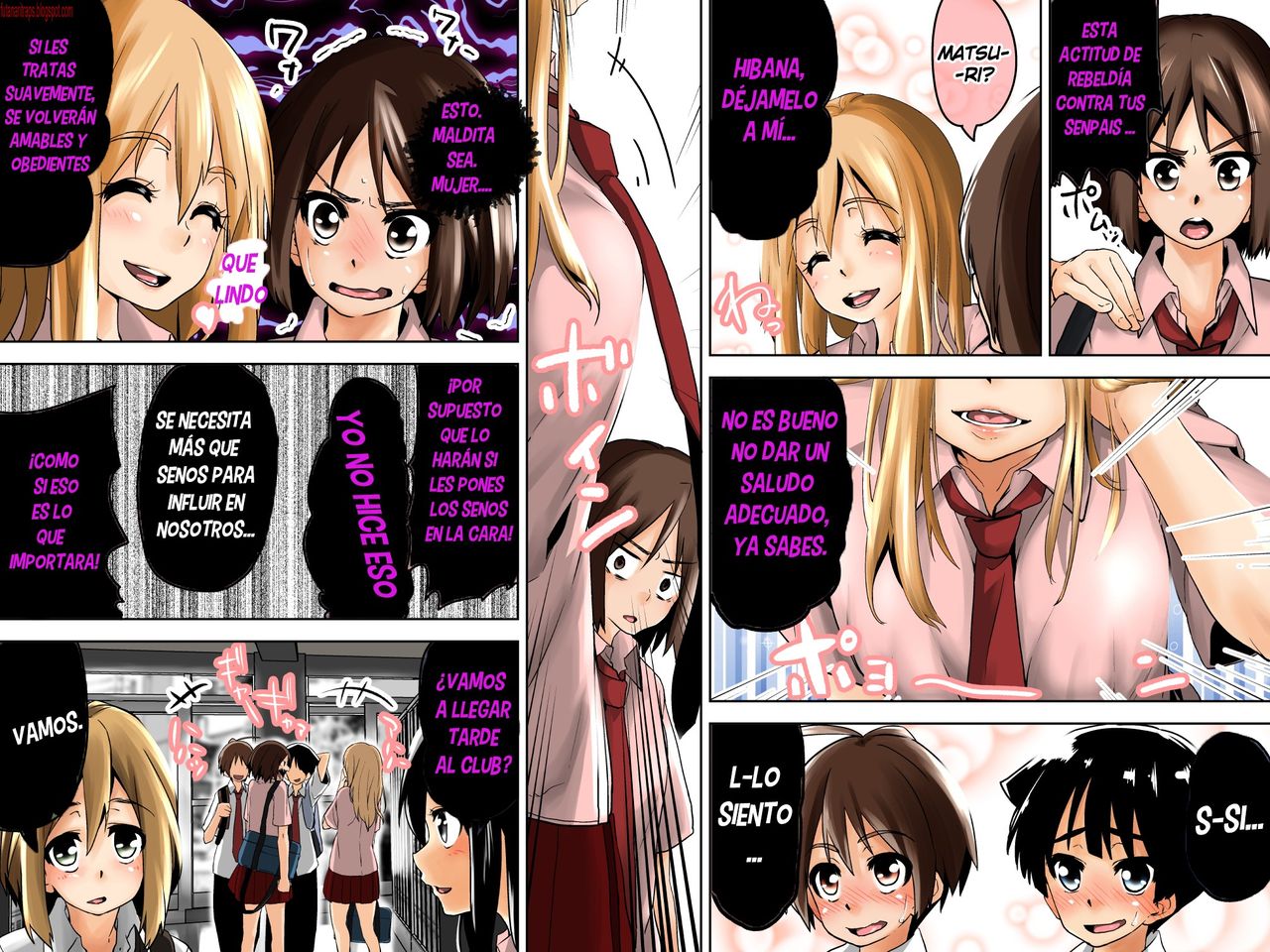 Our Female Senpais are Fiendish Slave Traders  PARTE1 español page 6 full