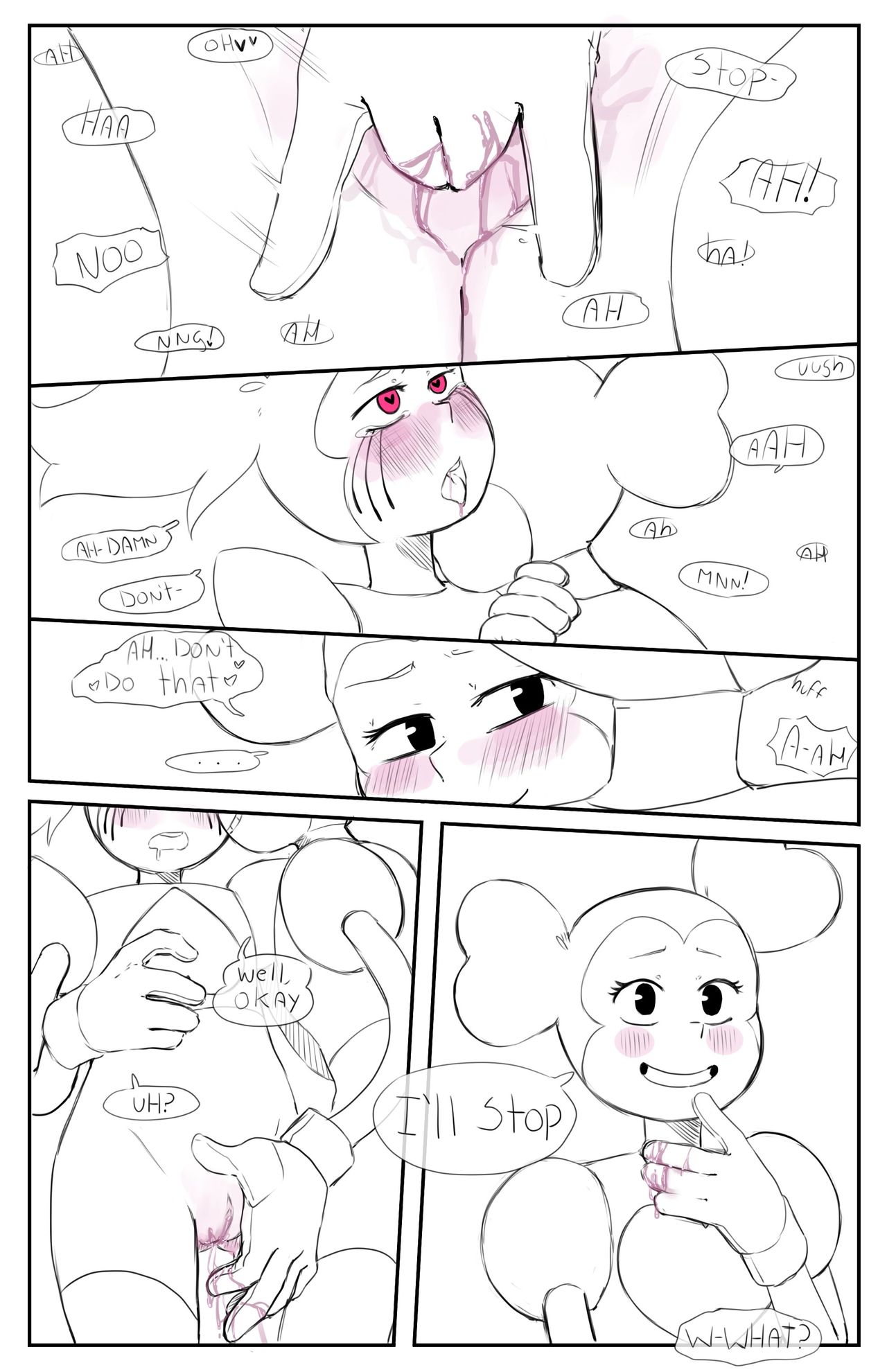 Short Spinel selfcest comic page 2 full