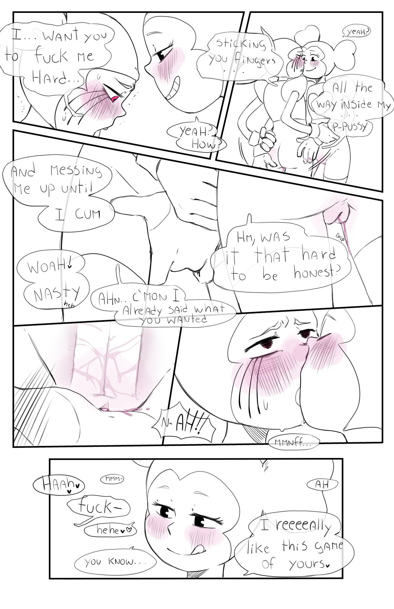 Short Spinel selfcest comic page 4 full
