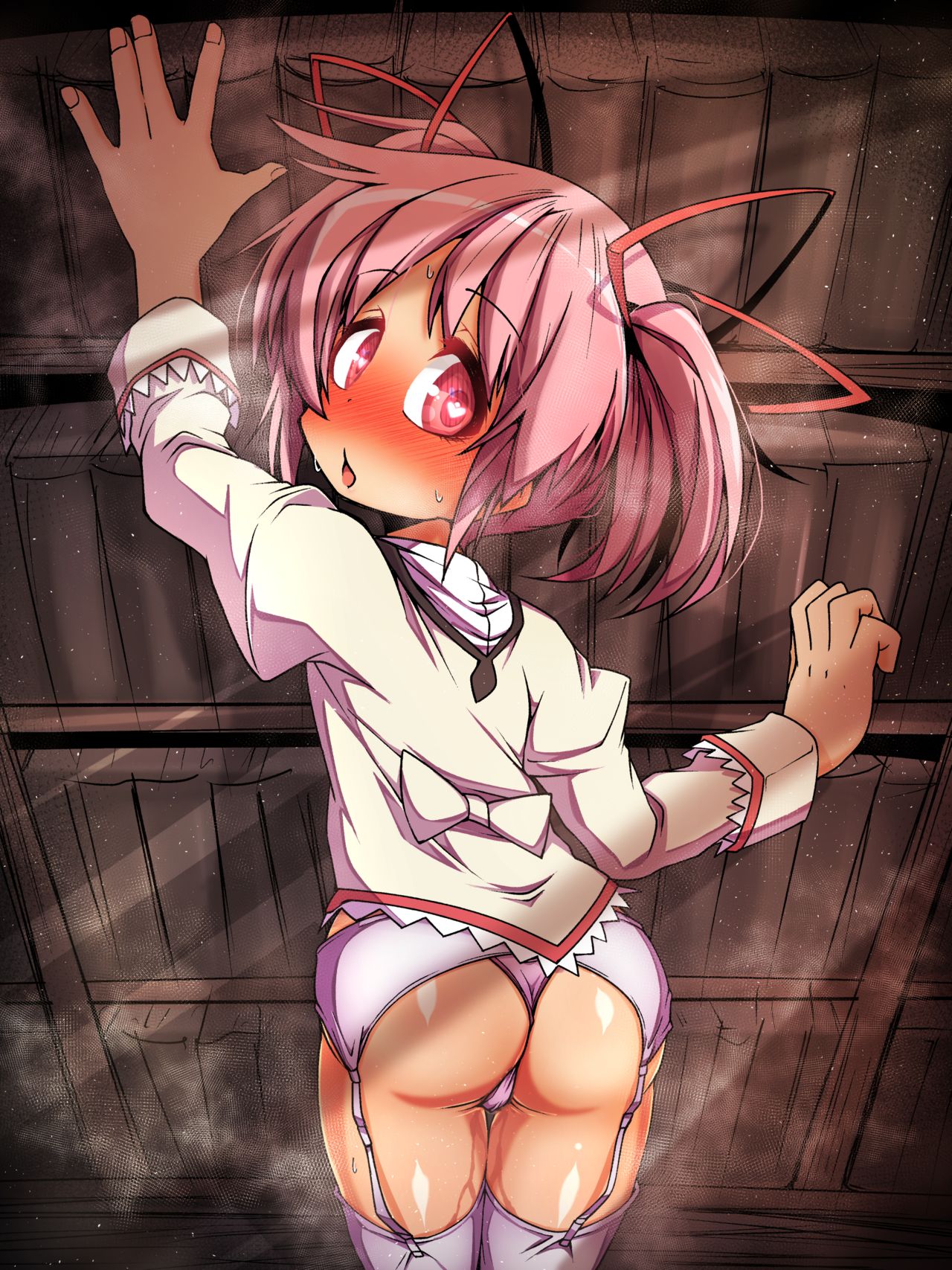 Hon ga Torenai Furi shite Class no Minna ni wa Naisho na Koto o Hajimetai Kaname Madoka page 4 full