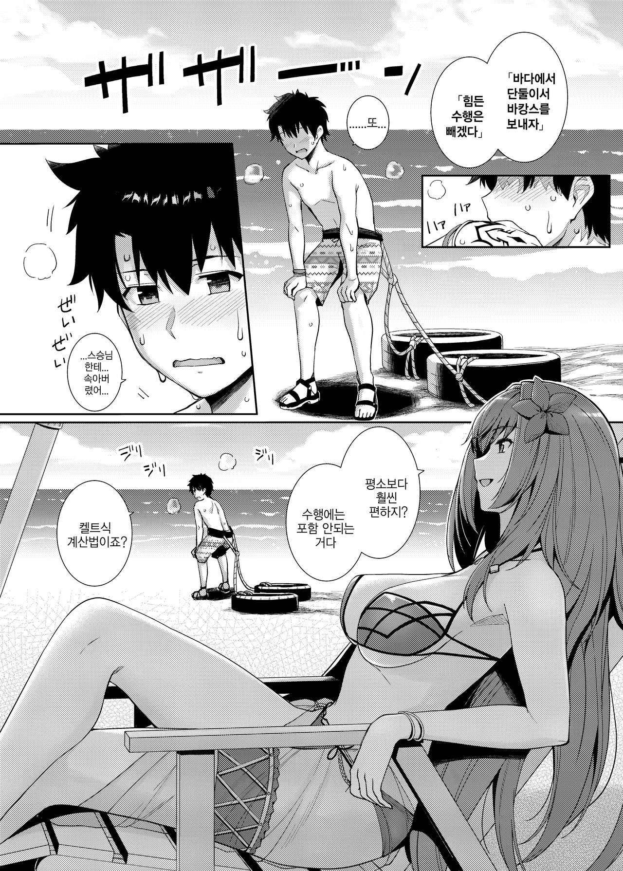 Mizugi Shishou to Koibito Ecchi Suru Hon. | 수영복 스승님과 연인 섹스하는책 page 3 full