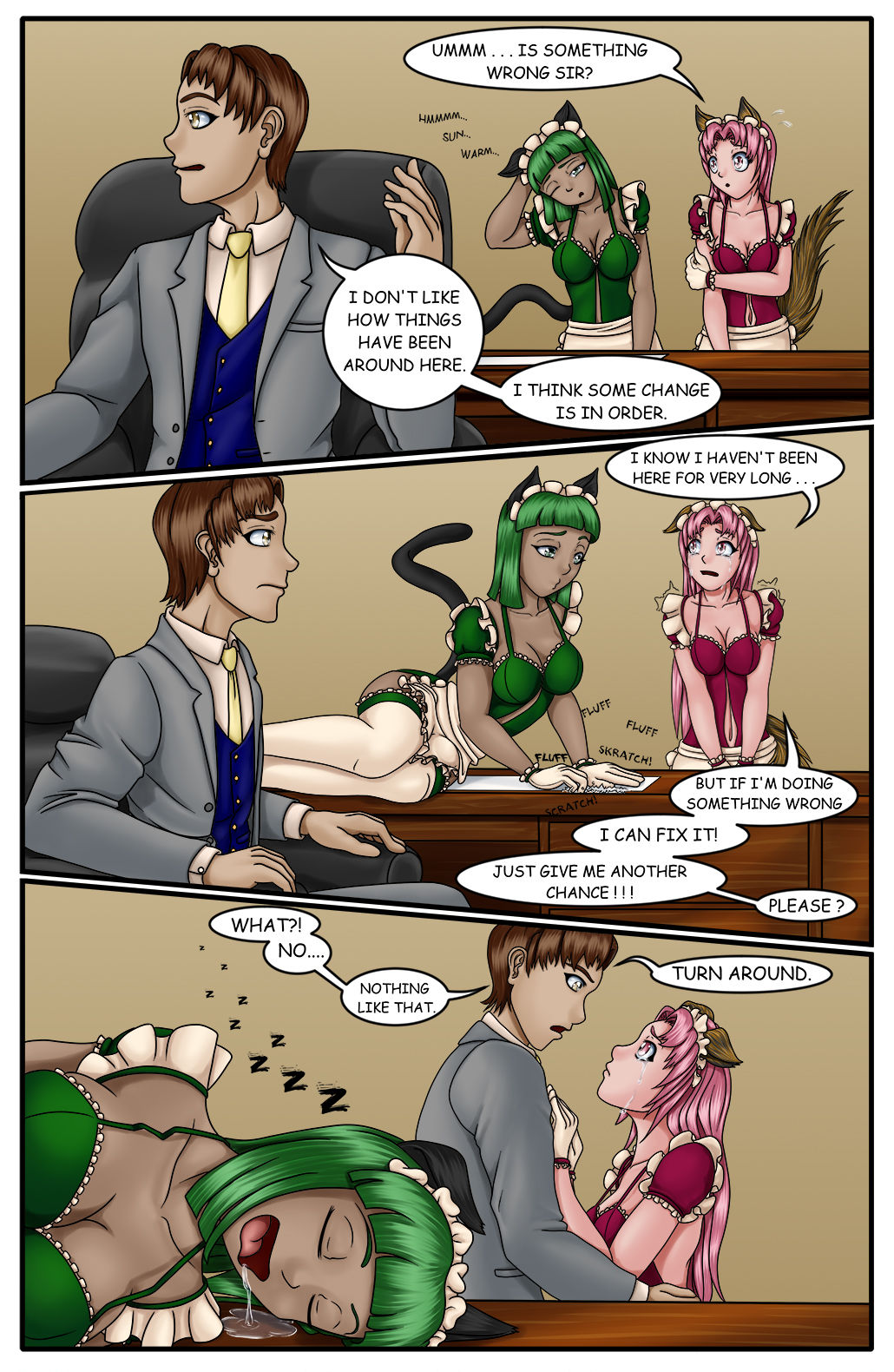 The Cat House Vol. 3: To Ruffle or Not To Ruffle page 5 full
