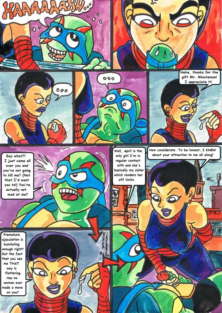 Rise of the Teenage Mutant Ninja Turtles "Quiet Time" Completed page 2 full