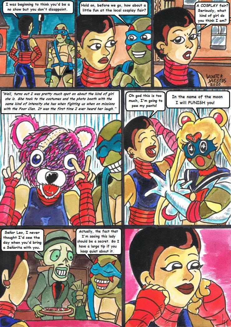 Rise of the Teenage Mutant Ninja Turtles "Quiet Time" Completed page 7 full
