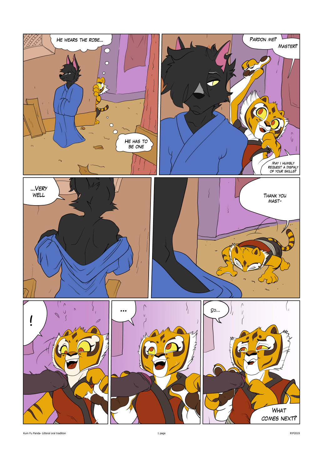 Kum-Fu Panda - Literal Oral Tradition page 1 full