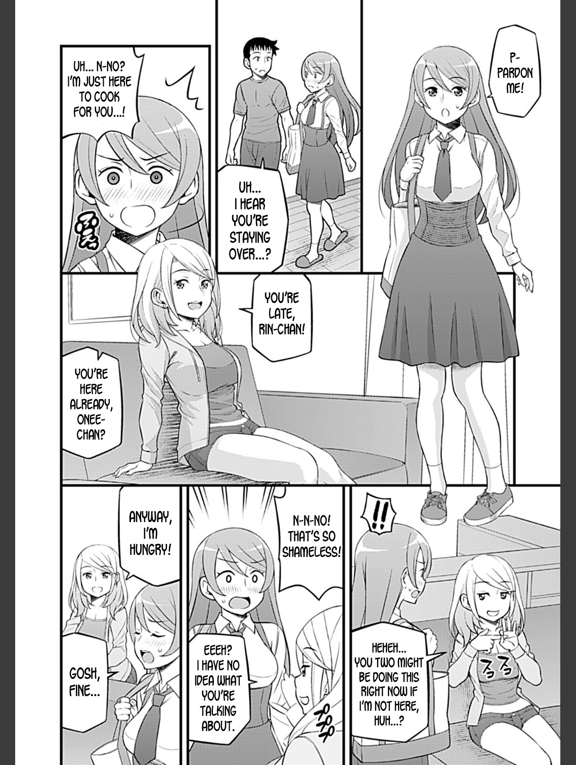 Kanojo no Gal na Onee-san ni Sasowareta node Shimashita. Ch. 4 | My Girlfriend's Gal-like Onee-san Seduced Me and We had Sex Ch. 4 page 4 full