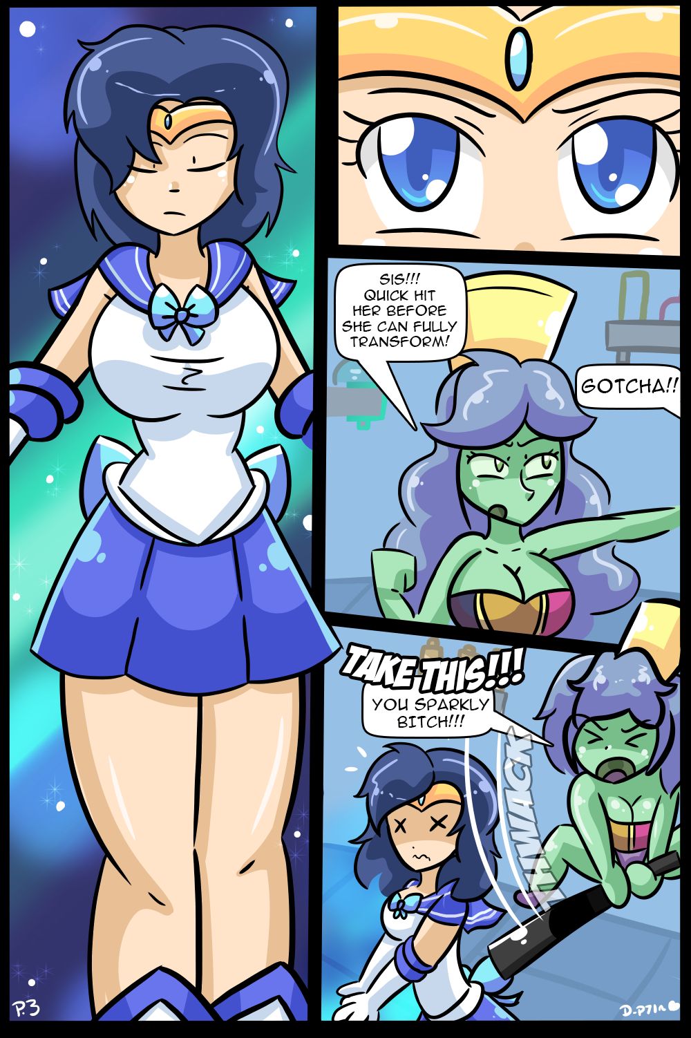 The perils of Sailor Mercury page 3 full