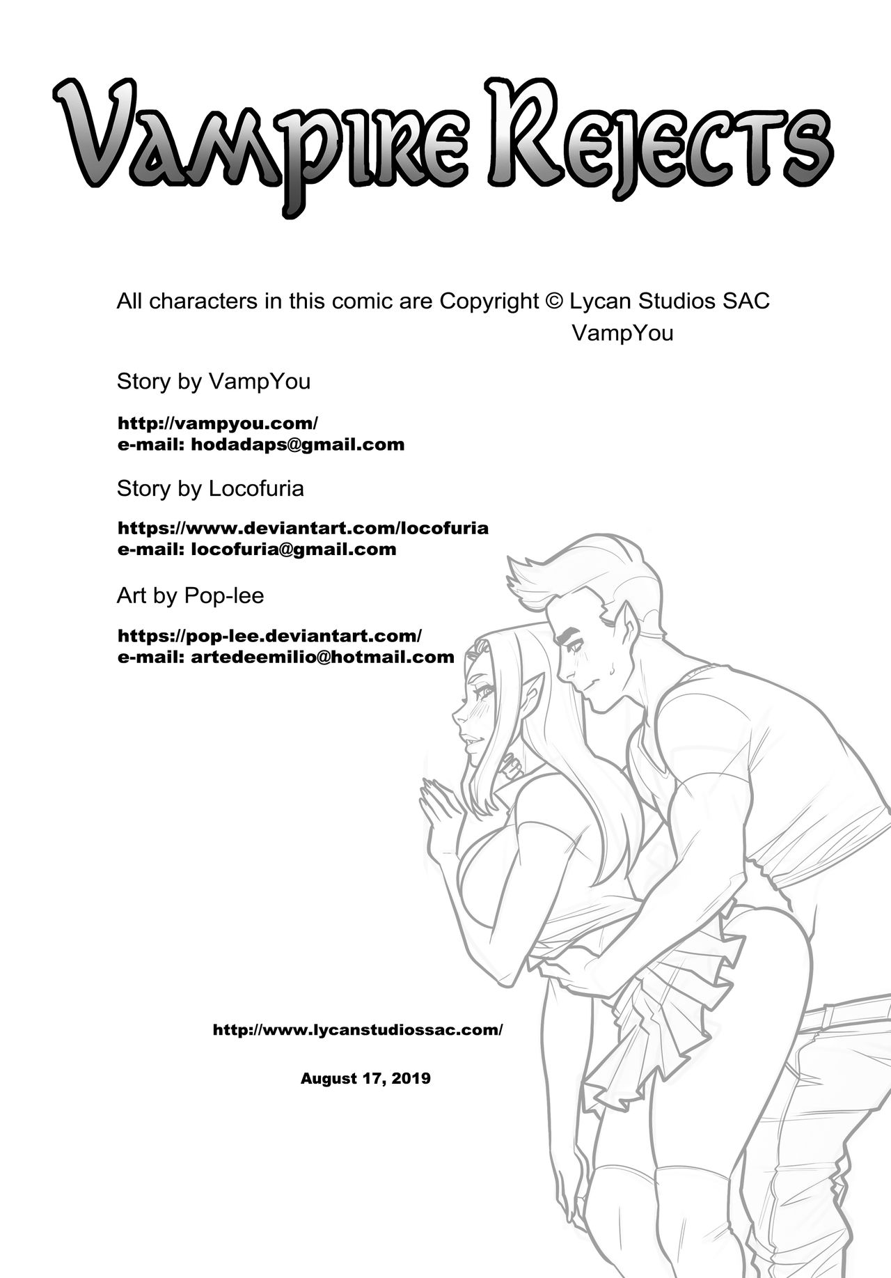 Vampire Rejects #2 page 2 full