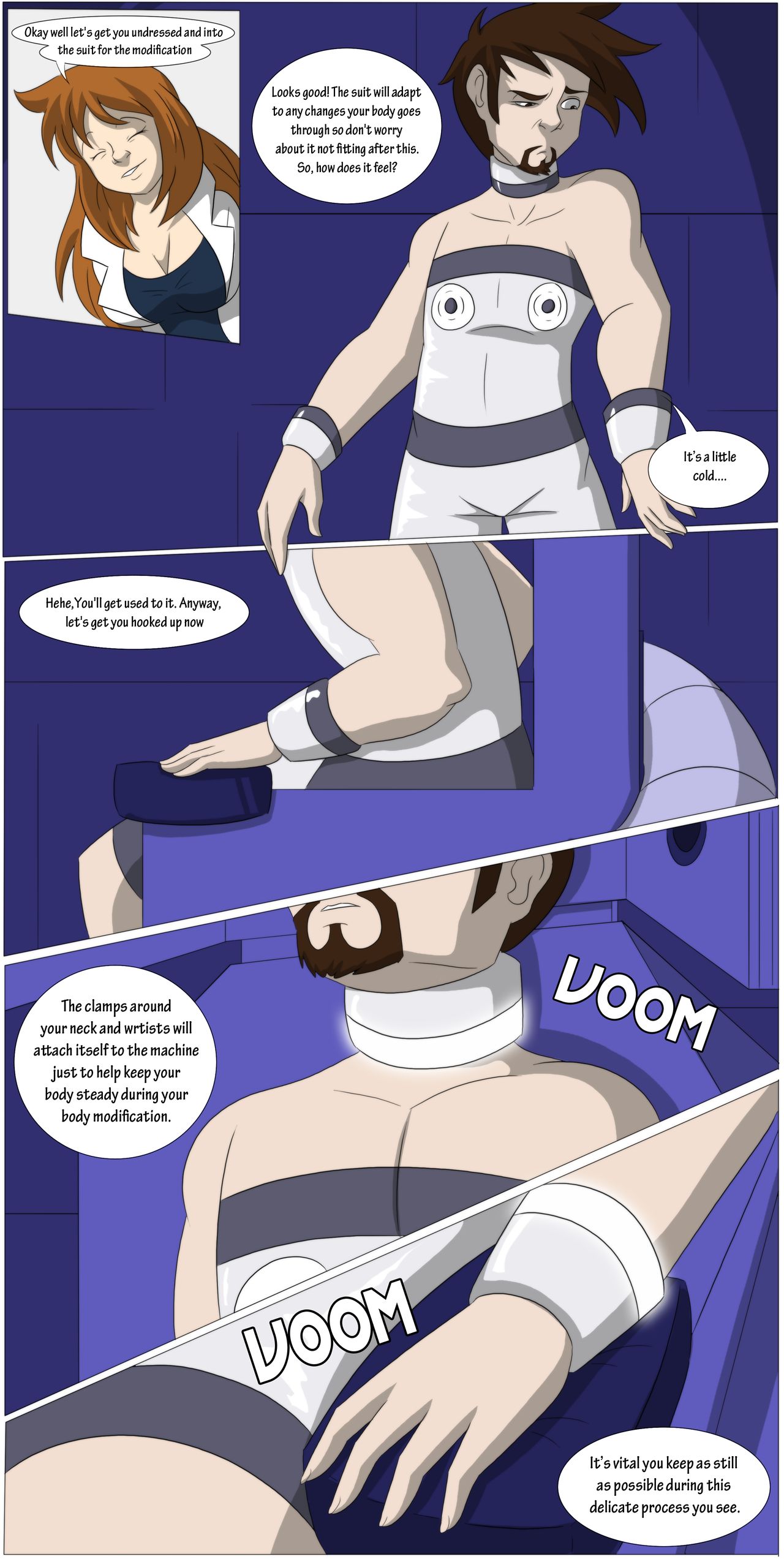 Create Your Own Princess TG Comic Gender Bender/Transformation page 3 full