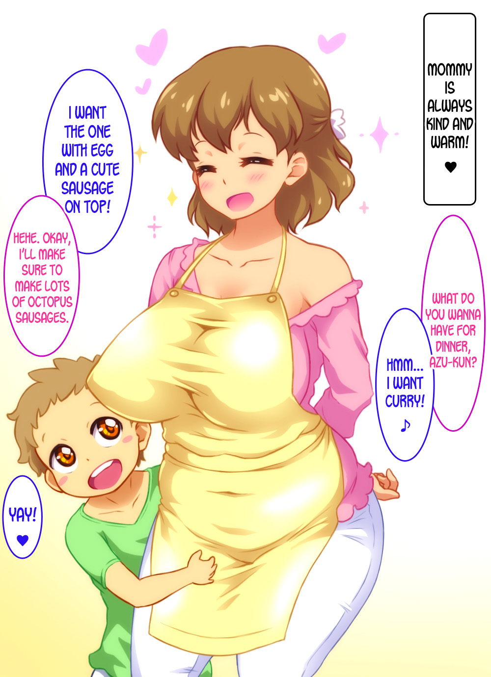 Boku to Mama no Ecchi na Milk Kinenbi page 9 full