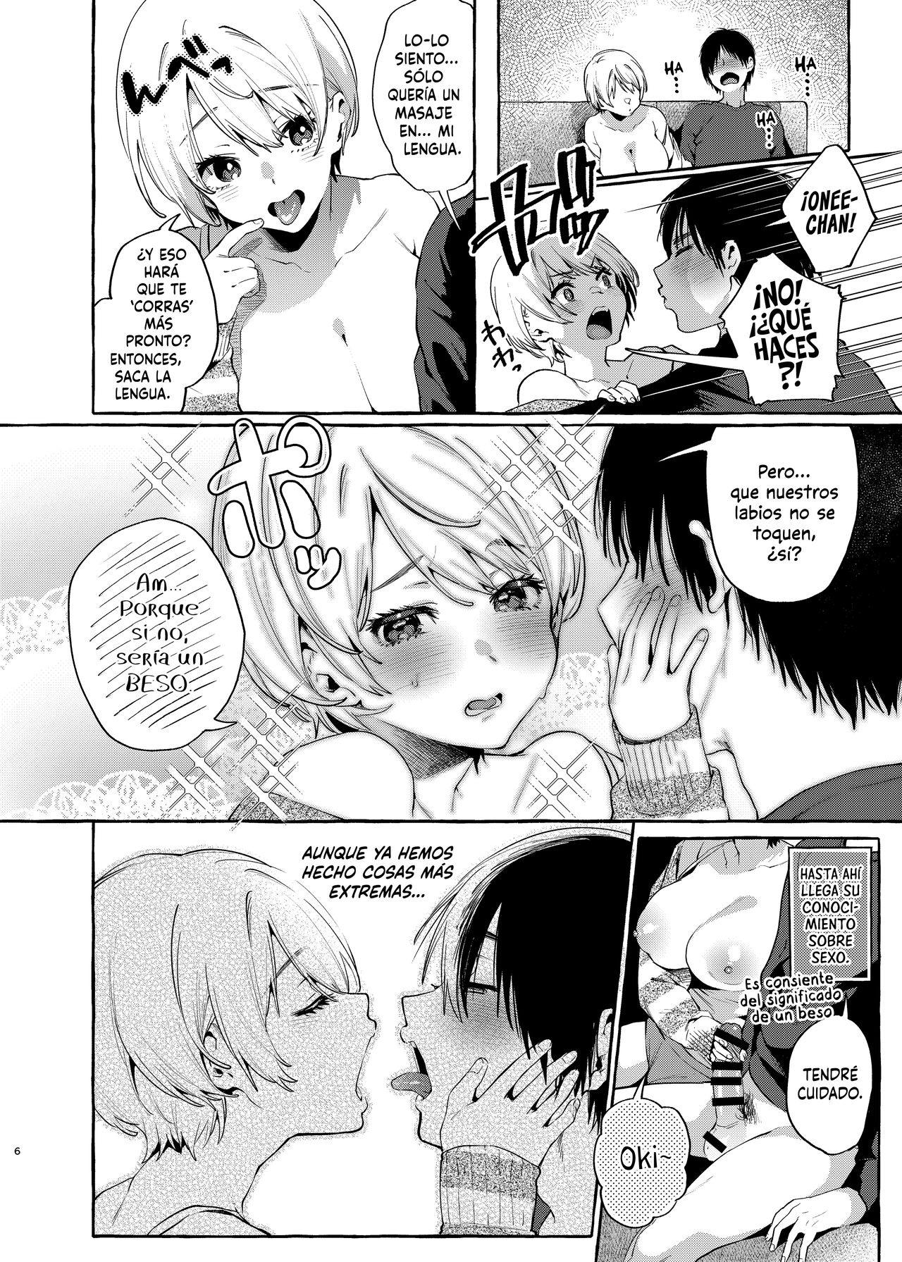 Muchi Ane -Sei ni Utoi Onee-chan- | Hermana☆Inocente -Mi hermana mayor es una rara para el sexo- page 5 full