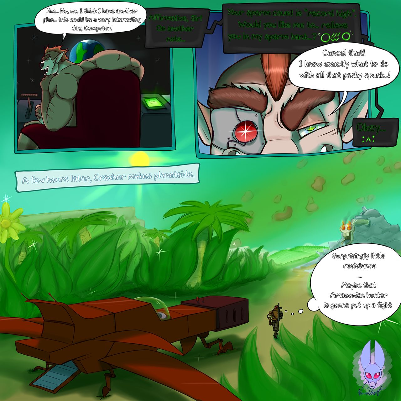Crasher in A Bountiful Booty! page 3 full