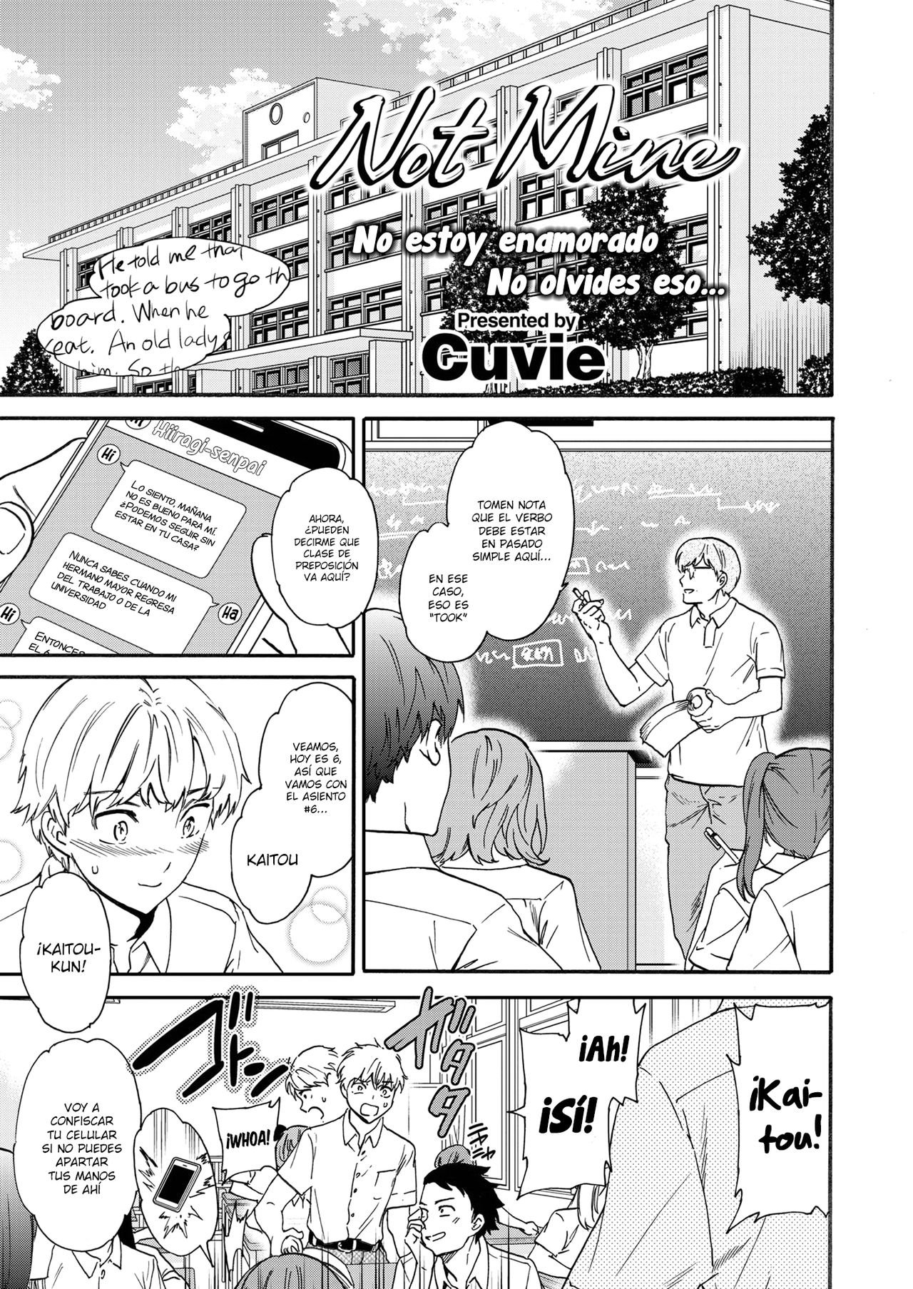 Not Mine page 1 full