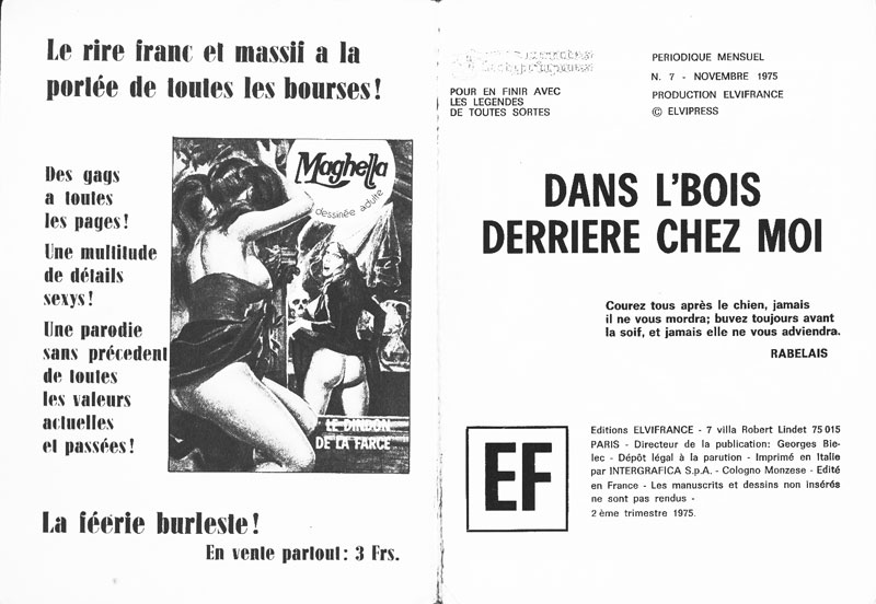 Elvifrance - Contes satyriques - 007 - Dans l'bois derrière chez moi page 2 full