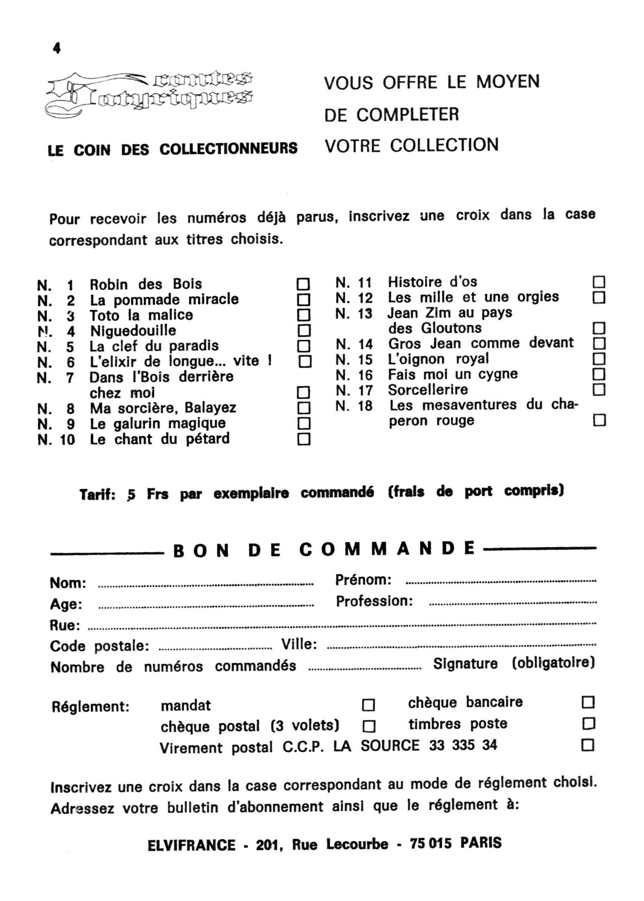 Elvifrance - Contes satyriques - 019 - Virilon, virala, virilum, vivera... page 4 full