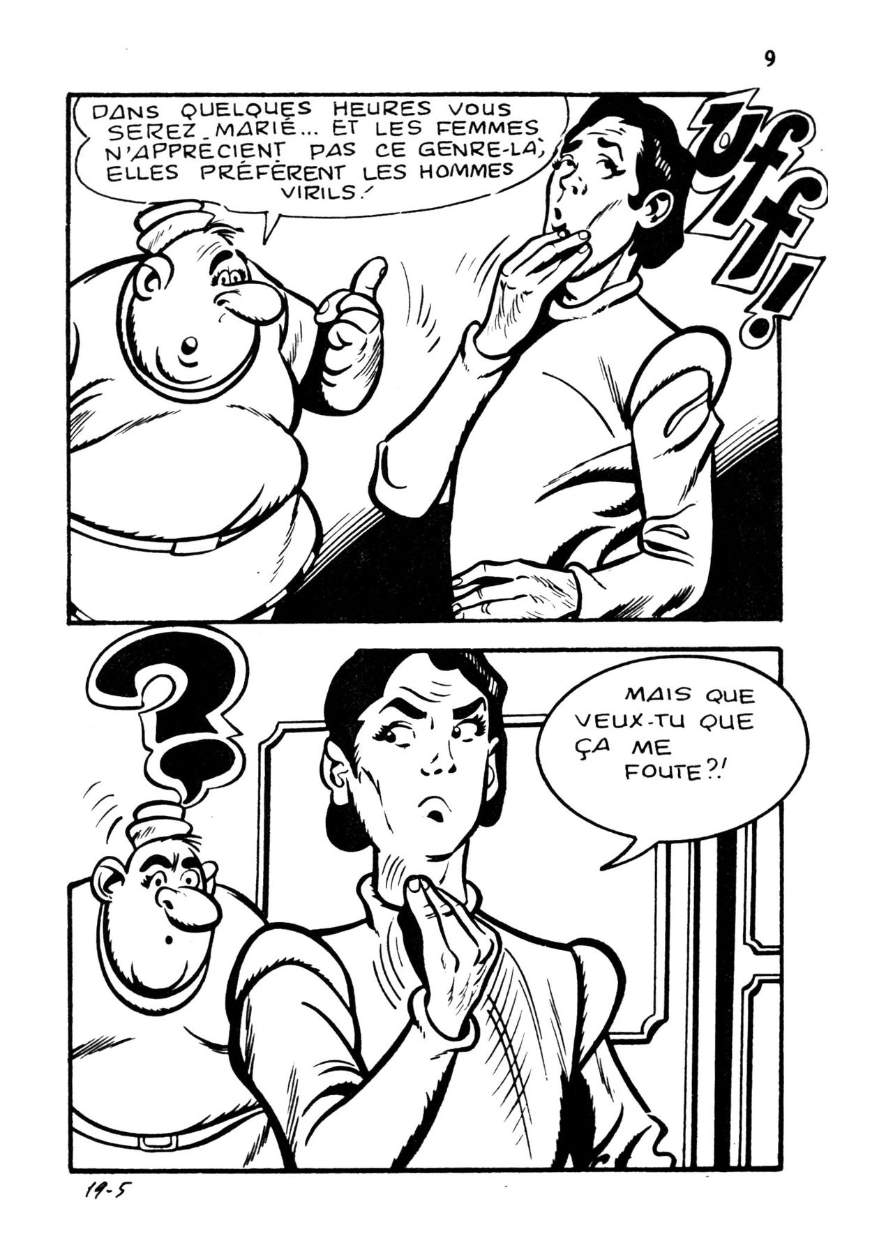 Elvifrance - Contes satyriques - 019 - Virilon, virala, virilum, vivera... page 9 full