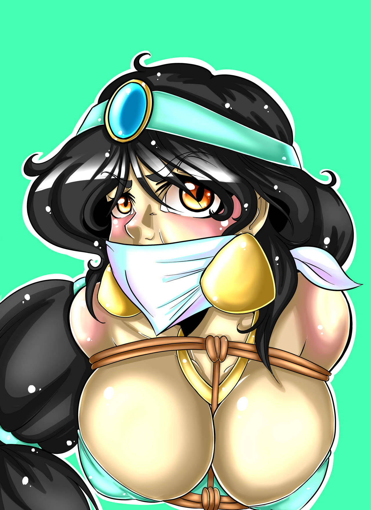 - Jasmine and Kida gag portraits page 2 full