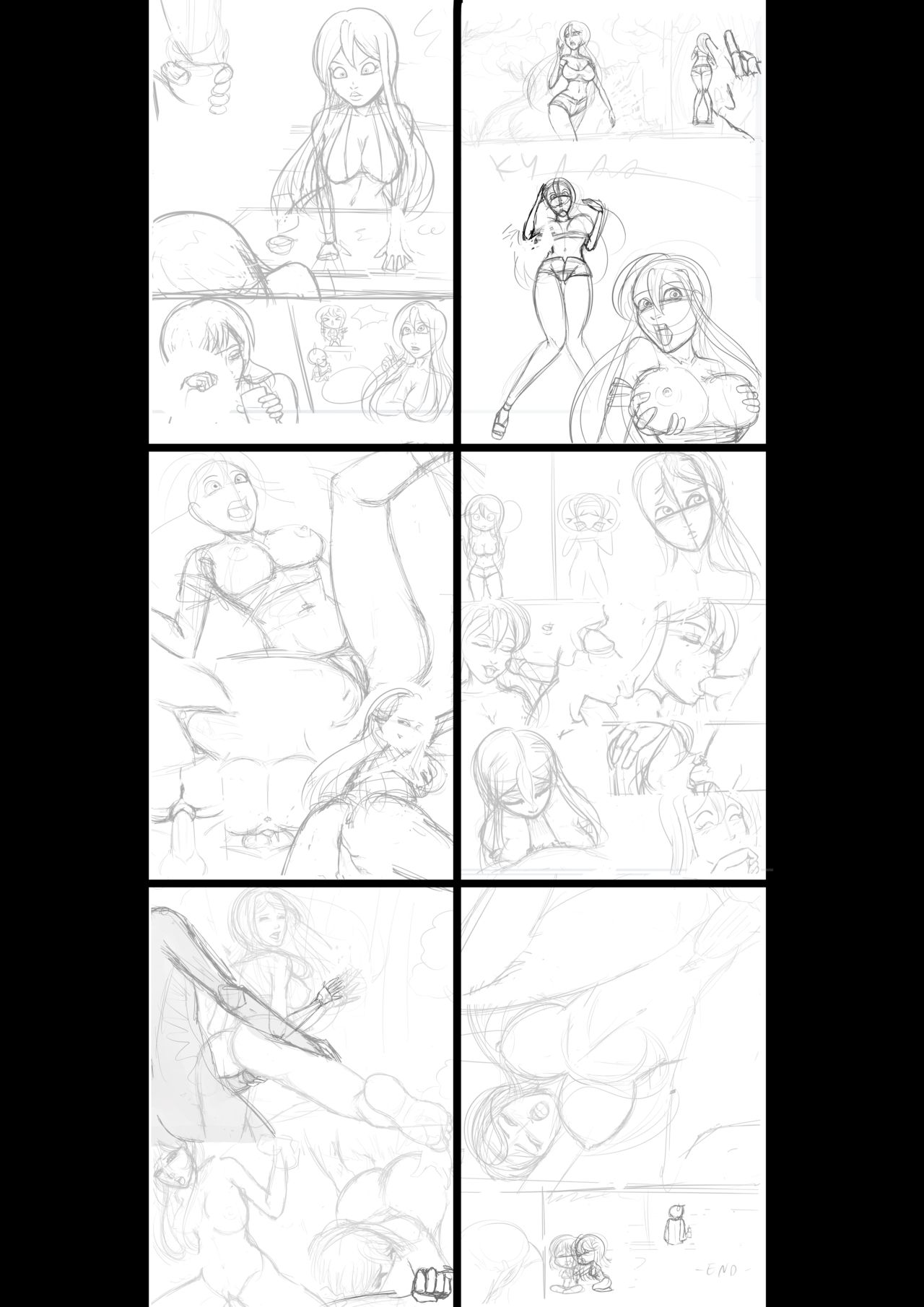 Liz's Scary Ghost Story page 9 full