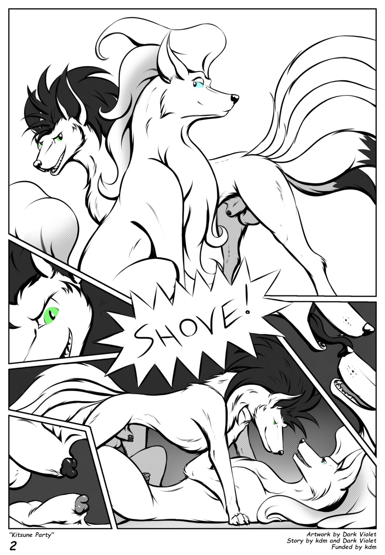Kitsune Party page 3 full