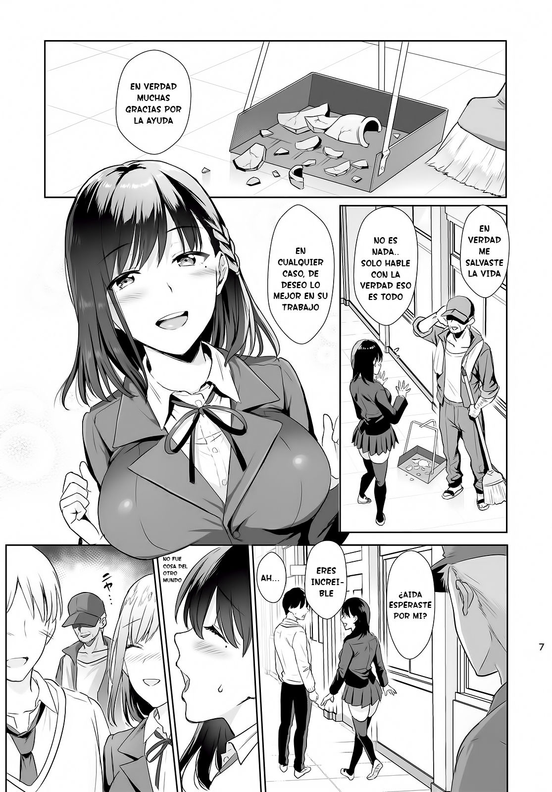 Toshoshitsu no Kanojo ~Seiso na Kimi ga Ochiru made~ page 6 full