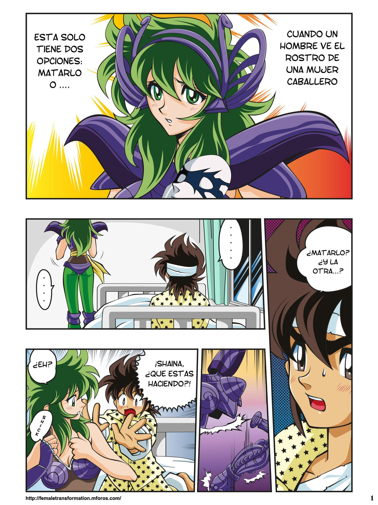 Saint Seiya H #1-2 page 2 full