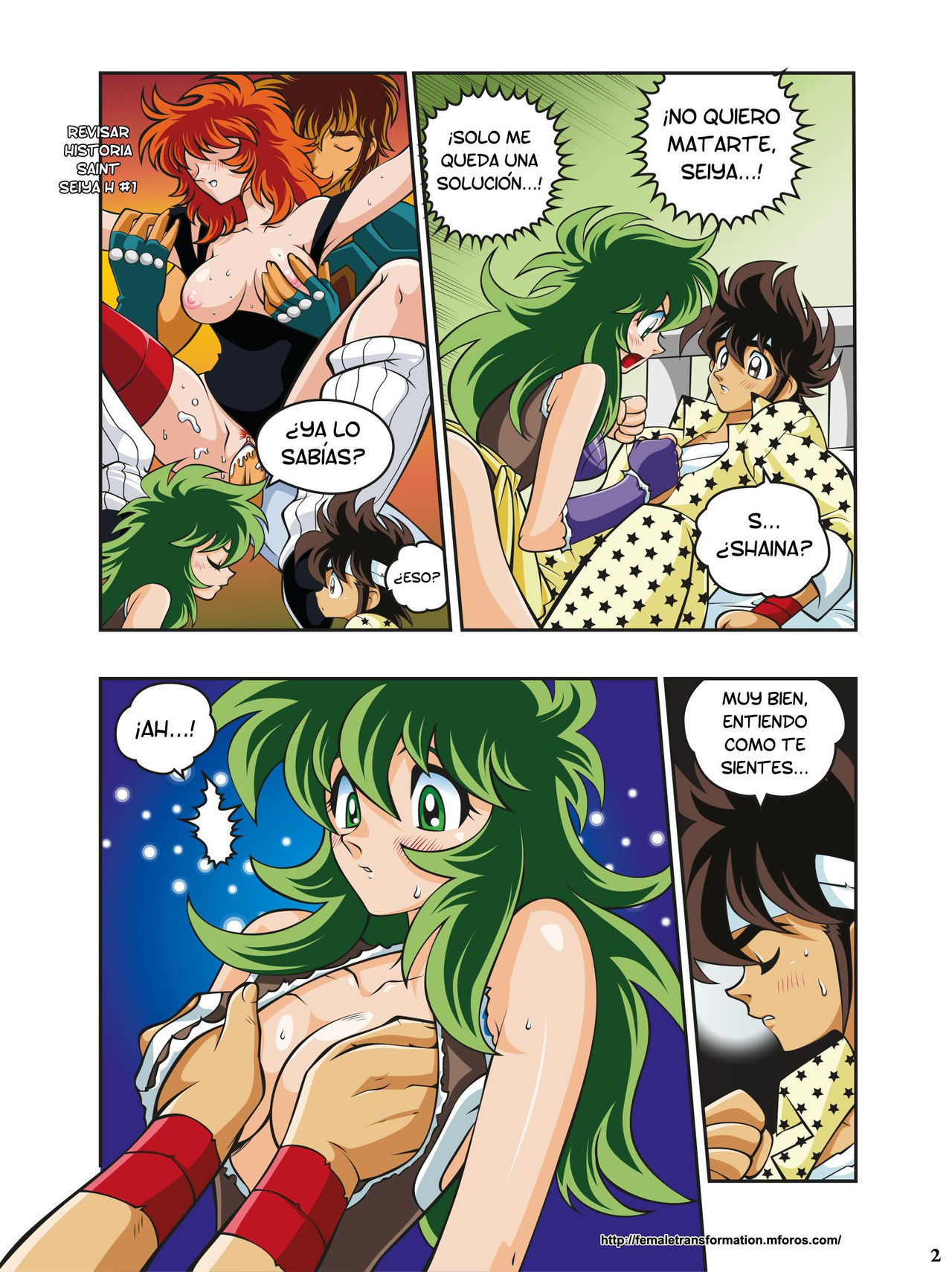 Saint Seiya H #1-2 page 3 full