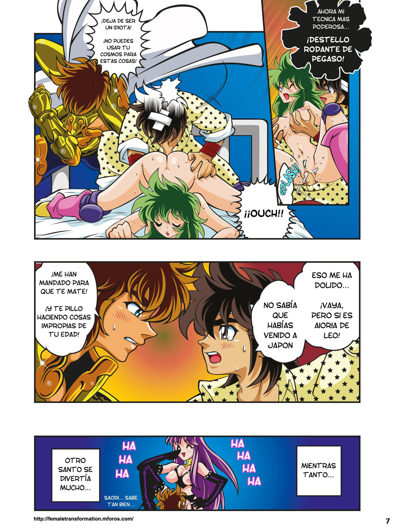 Saint Seiya H #1-2 page 8 full