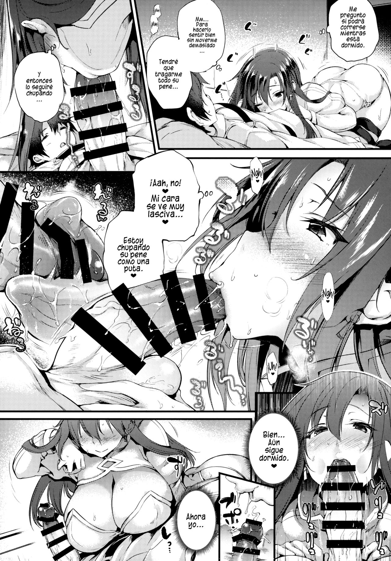 Boudica-san "Shiyo." | Boudica-san "Hagámoslo." page 9 full