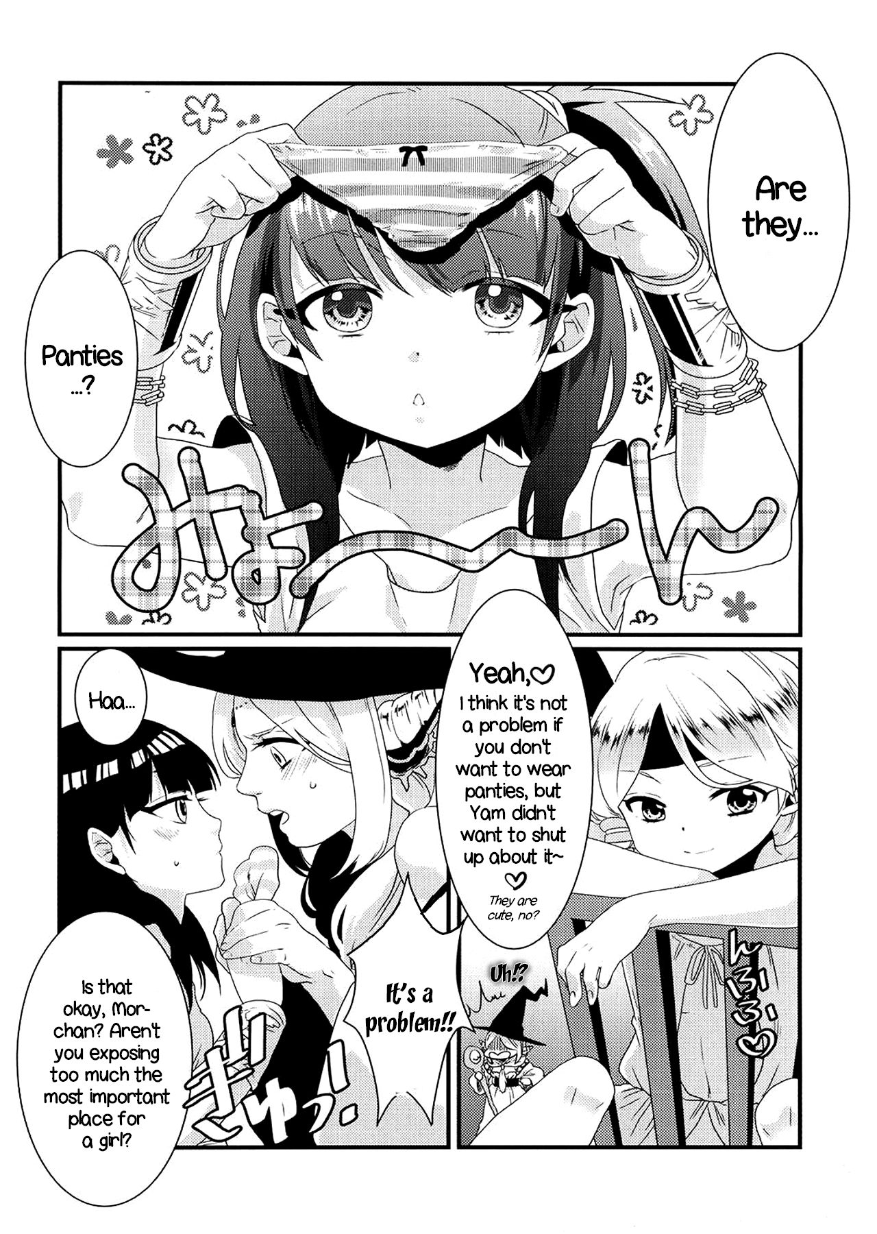 Morgiana ga Hajimete Pantsu o Haita Hon! | A book where Morgiana wears panties for the first time page 2 full