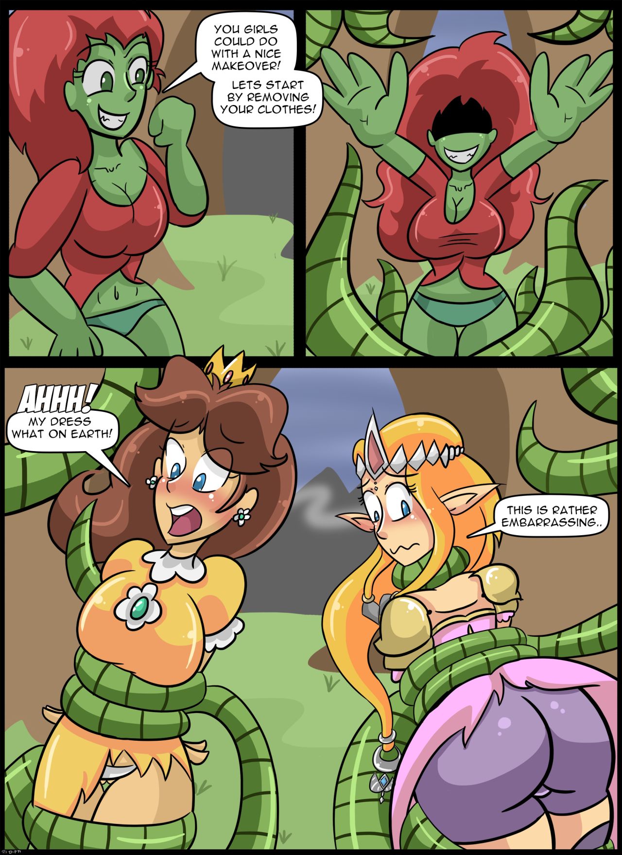 Piranha Princess Perils page 1 full