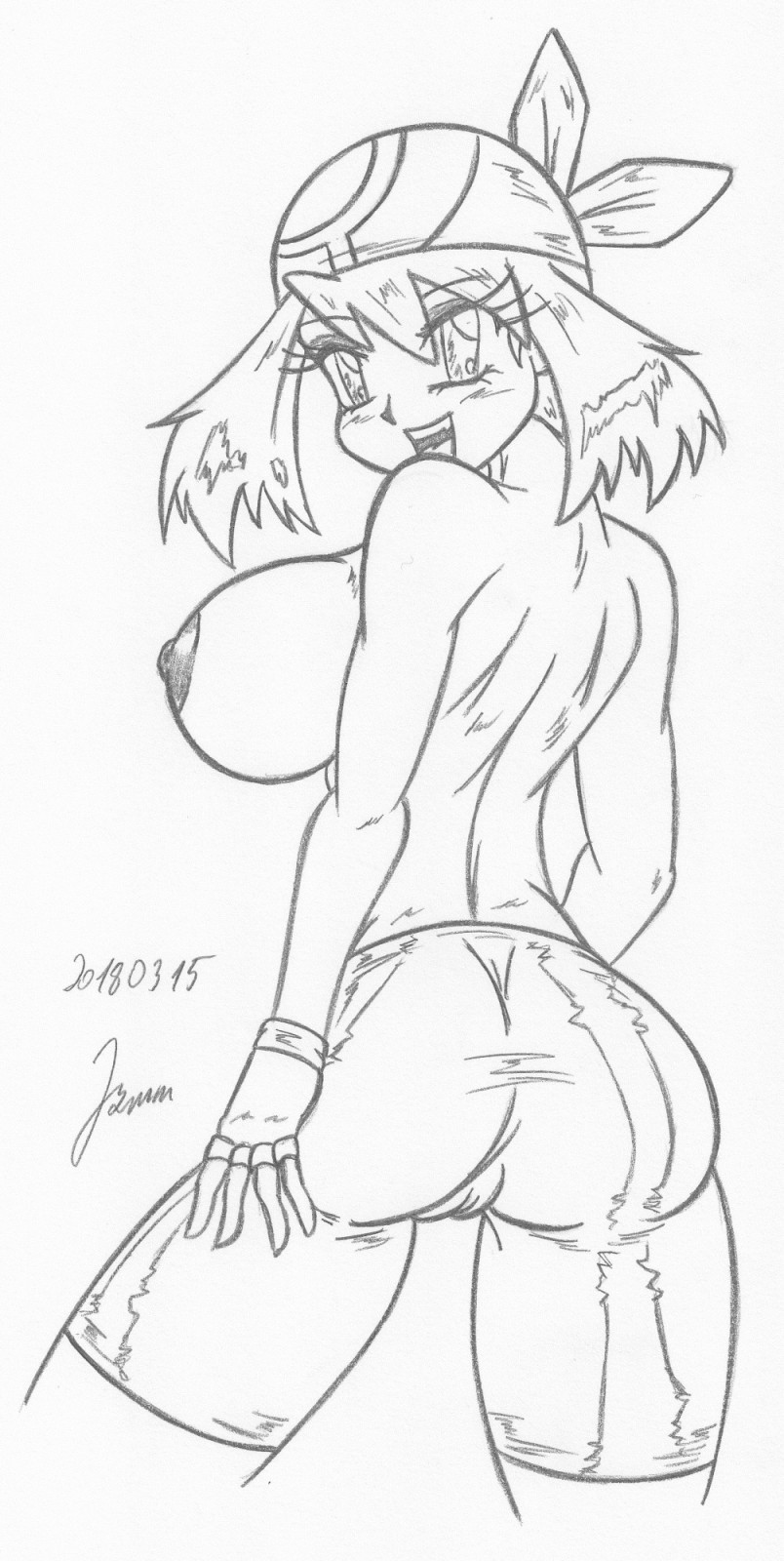 May / Haruka - pokemon advanced _ sketches work 12 page 10 full