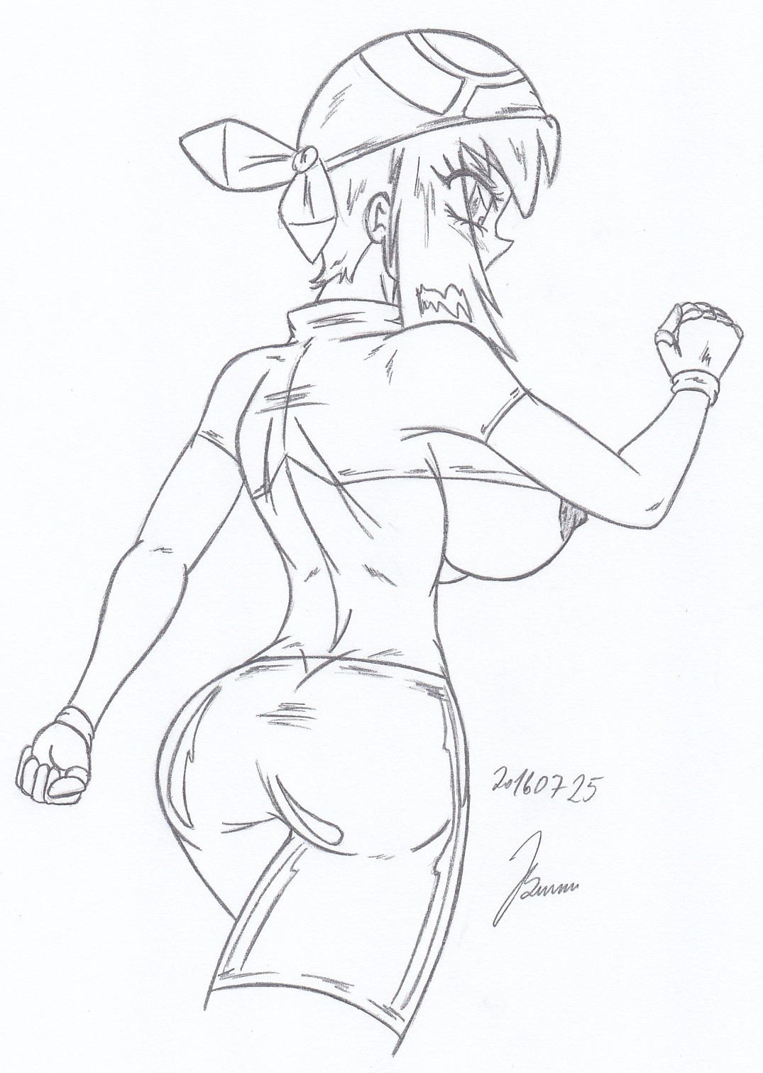 May / Haruka - pokemon advanced _ sketches work 12 page 2 full