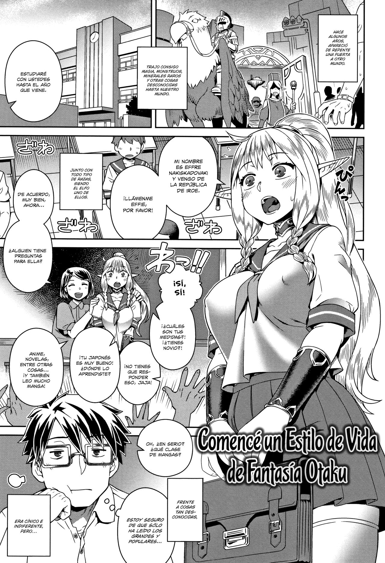 Fantasy Otakatsu Hajimemashita | Comencé un Estilo de Fantasía Otaku page 1 full
