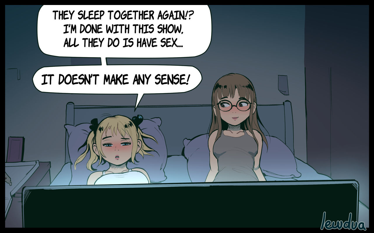 Watching a Series – Nessie and Karen page 5 full