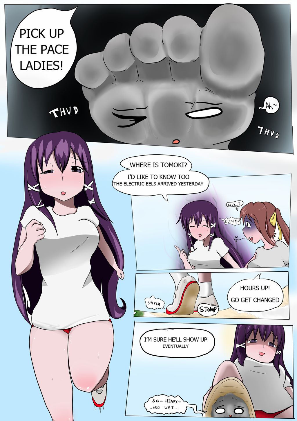 <Teniko> Mikako's sock page 2 full