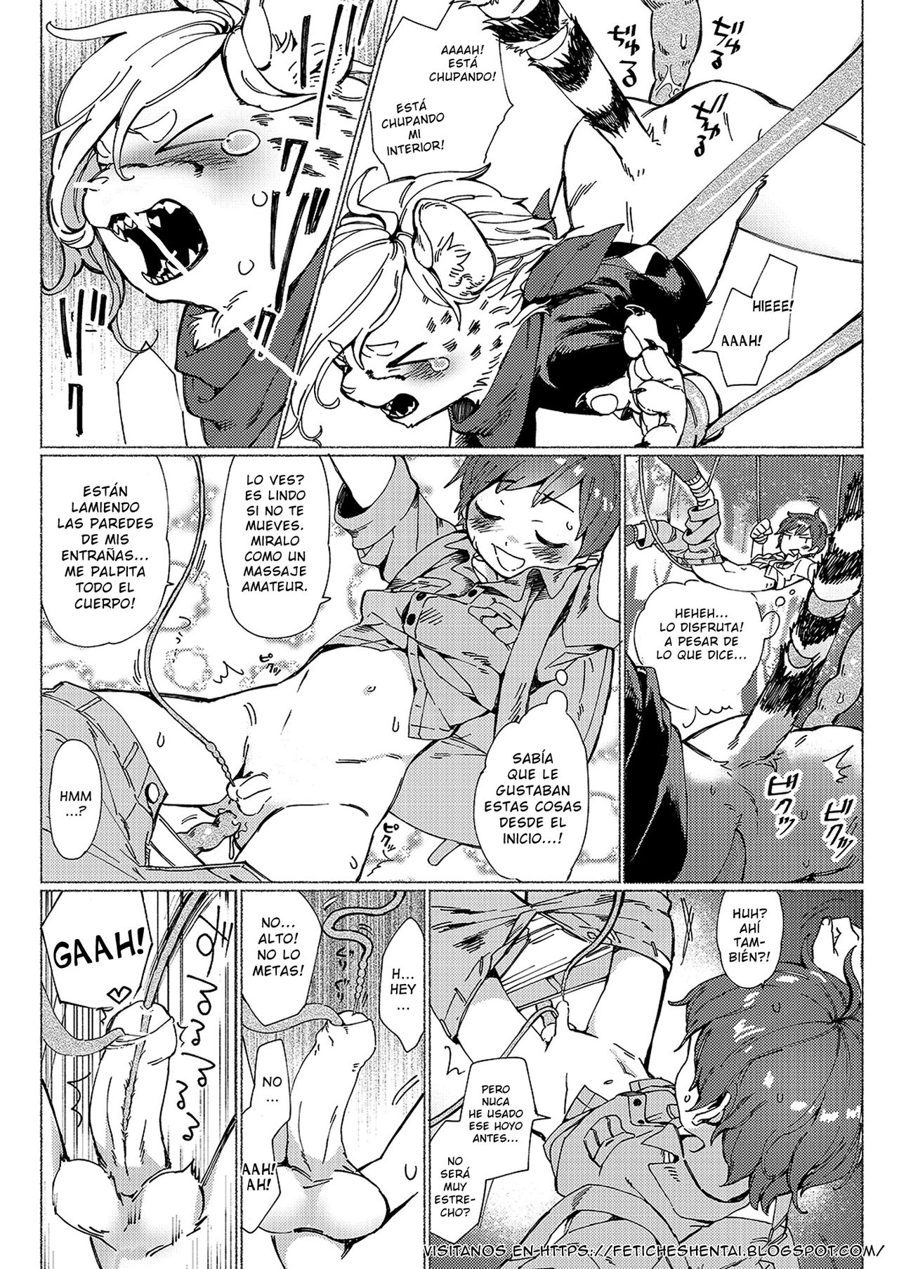 Jungle Bokki ~1-bonme ♂ Tobidashita~ page 5 full
